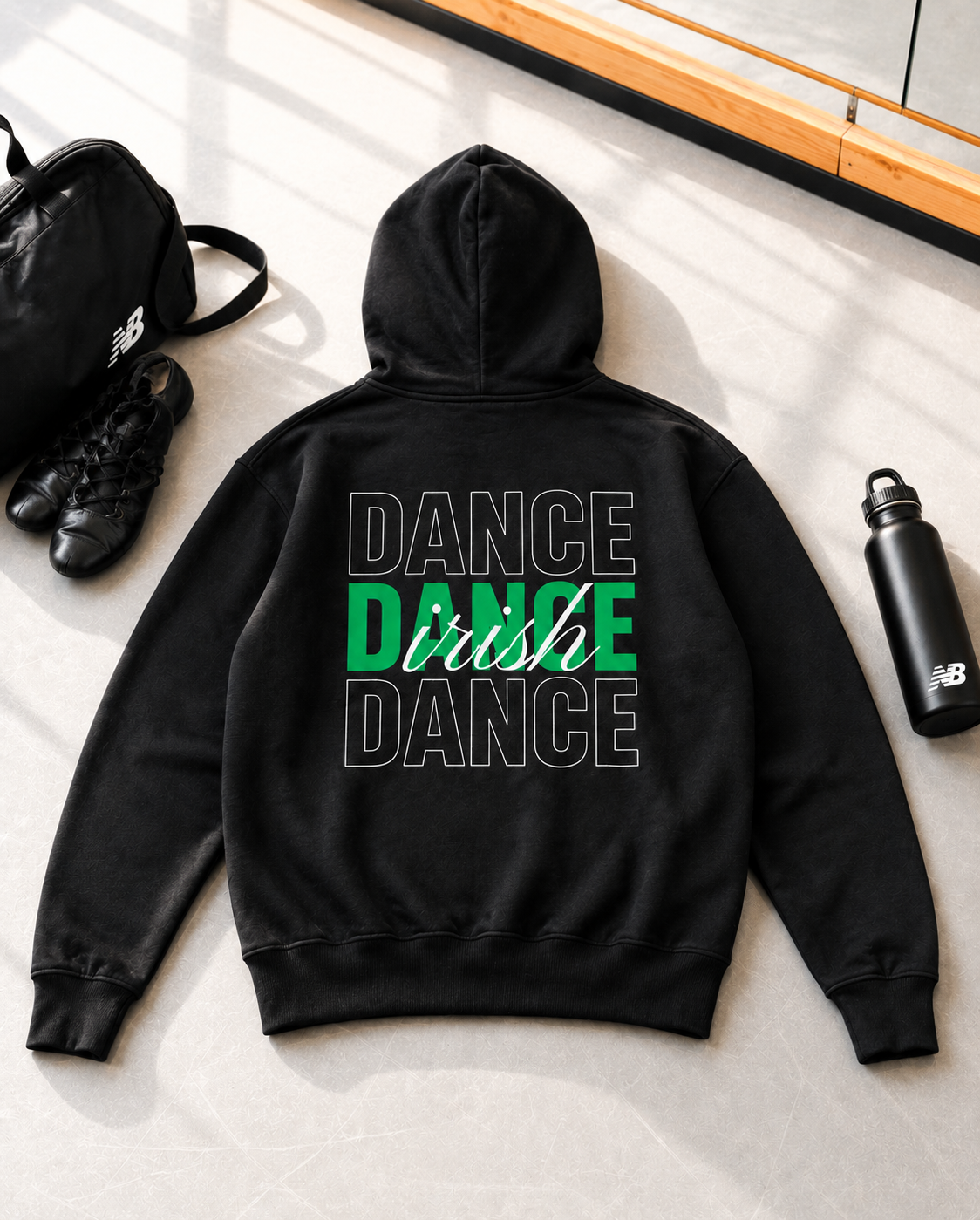 Irish Dance Christmas Gift, Present for Irish Dancer, Gift for Irish Dancer, New Balance Sweatshirt, Cozy Irish Dance Sweatshirt, Irish Dance Hoodie