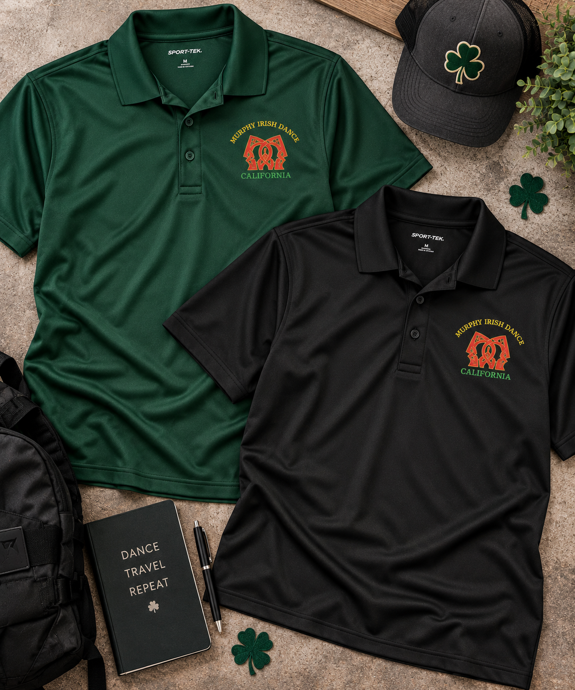 Murphy Embroidered Performance Polo
