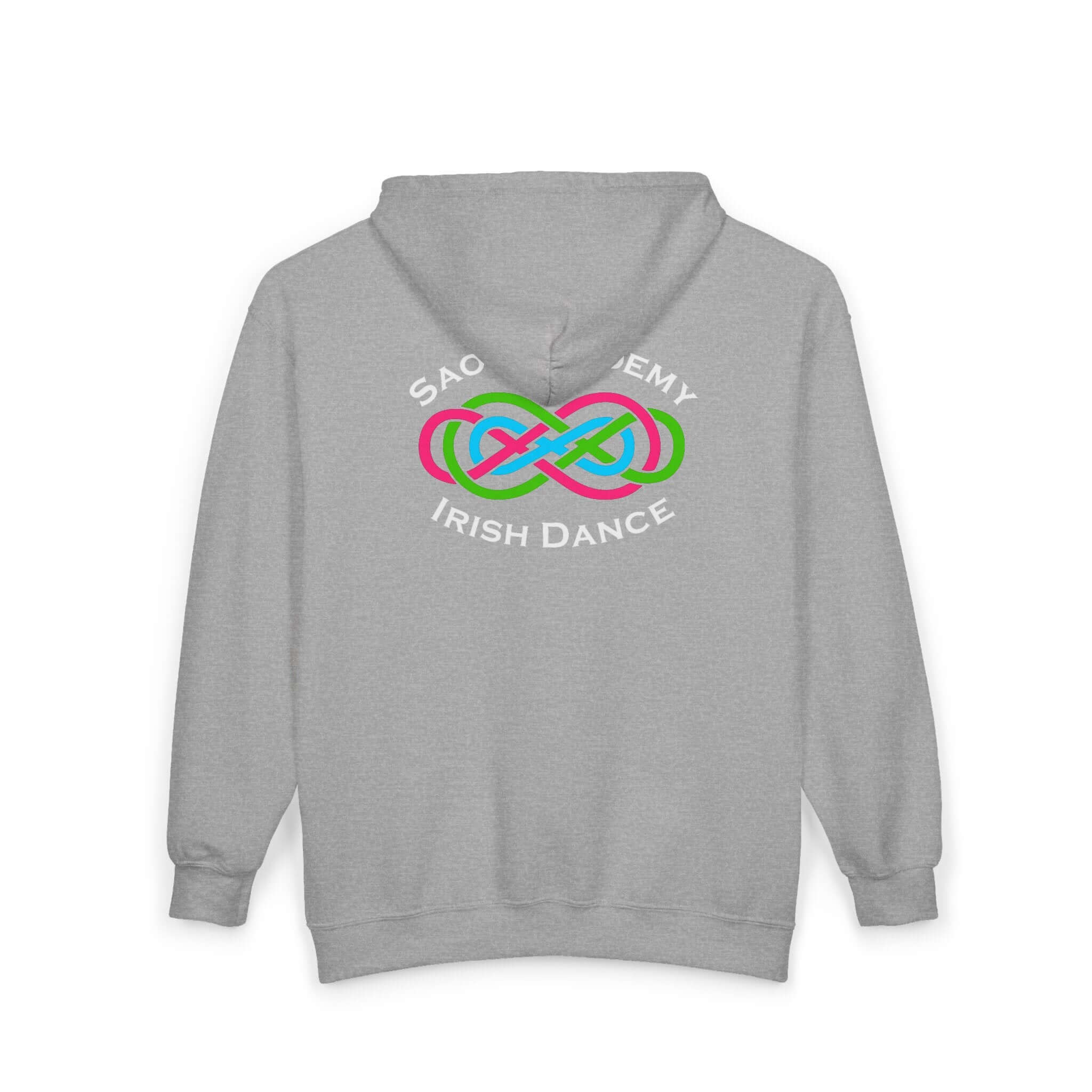 Saol Academy Irish Dance Full-Zip Hoodie, personalization included