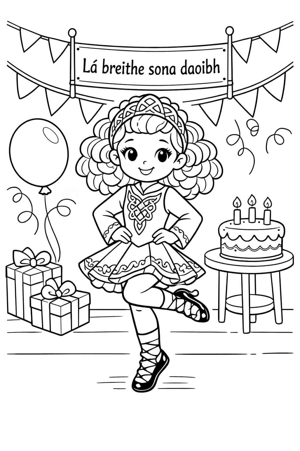 Irish Dance Coloring Book, What to get your Irish Dancer, Irish Dance Gifts, Irish Dance Book
