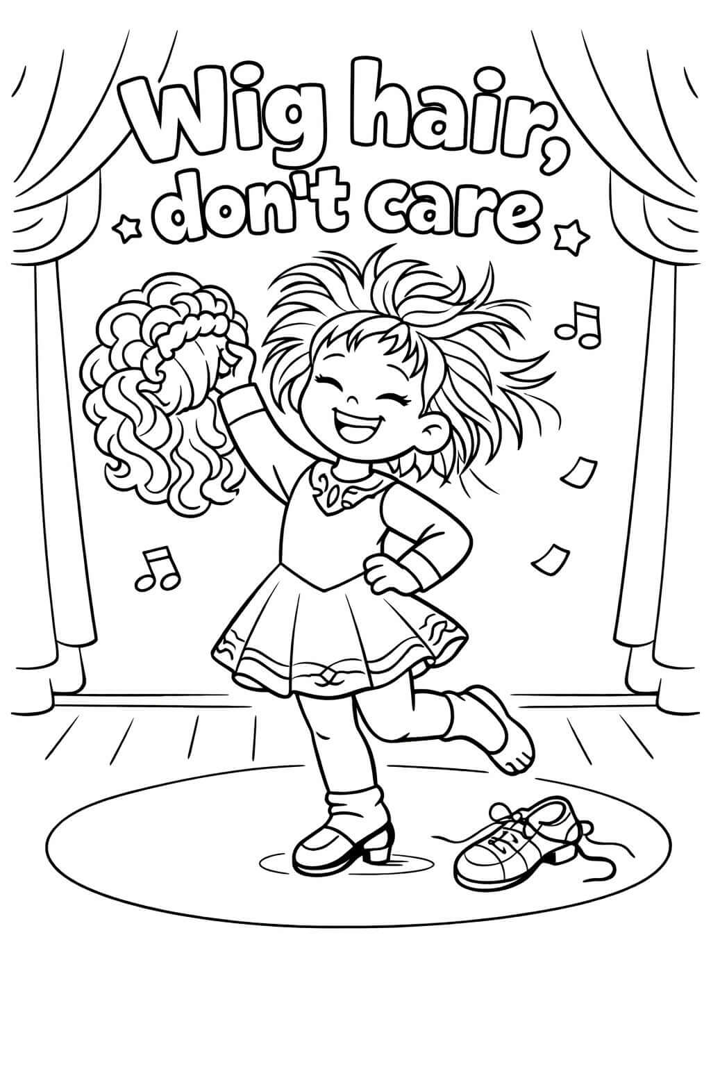 Irish Dance Coloring Book, What to get your Irish Dancer, Irish Dance Gifts, Irish Dance Presents