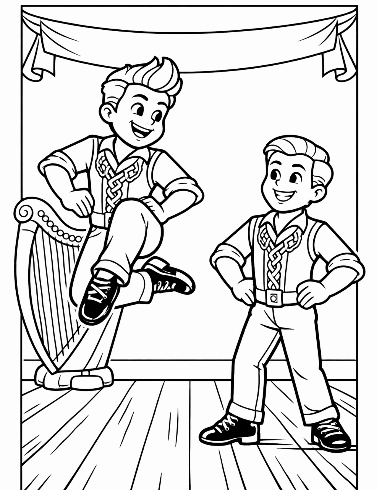 Irish Dance Coloring Book, What to get your Irish Dancer, Irish Dance Gifts, Irish Dance Book