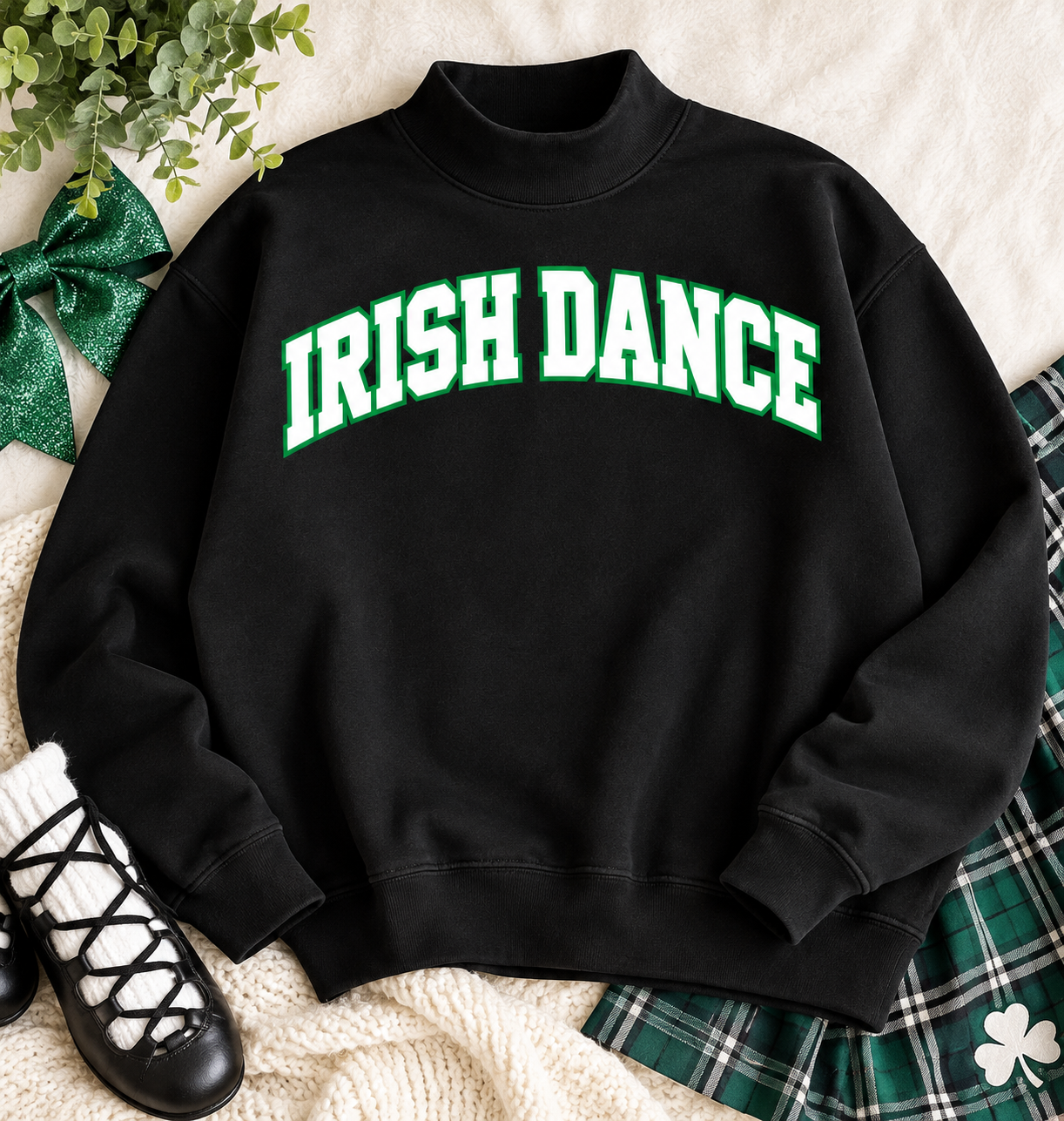 Irish Dance Mockneck Sweatshirt