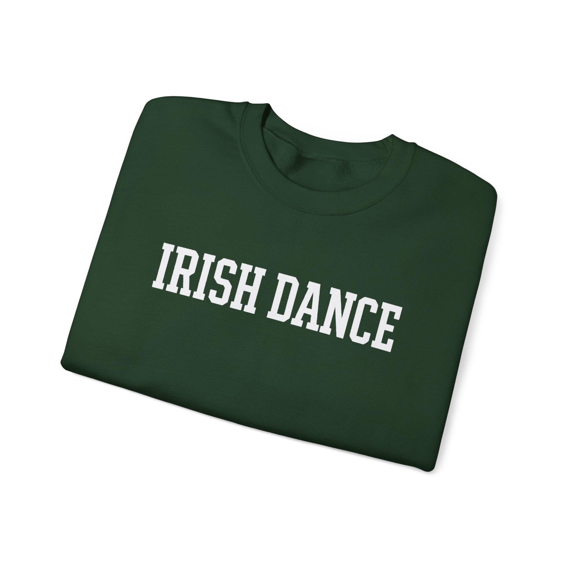Personalized Irish dance sweatshirt with custom sleeve, Cozy Irish dance sweatshirt, custom team sweatshirt, what to get an Irish Dancer