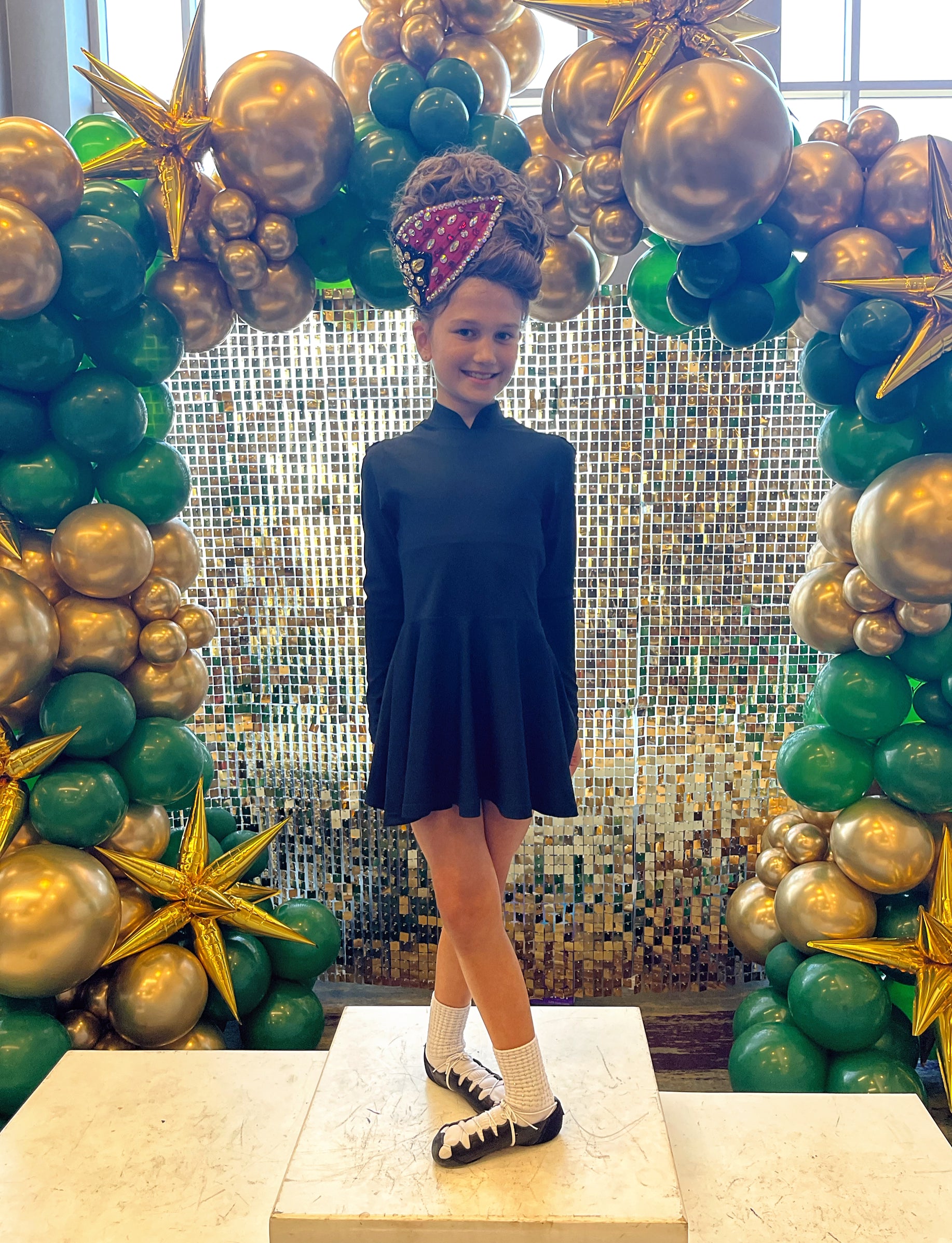 Irish Dance Dress, ONeils, Blackout Dress, Irish Step Dance Dress, LBD, Little Black Dress, Irish Dress