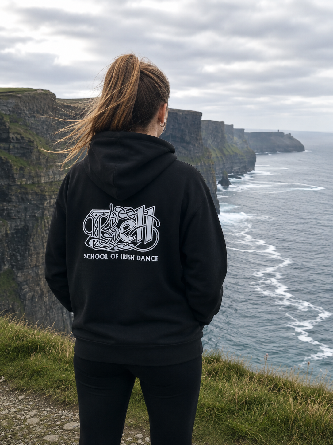 Bell School Adult Full-Zip Hoodie — Personalized