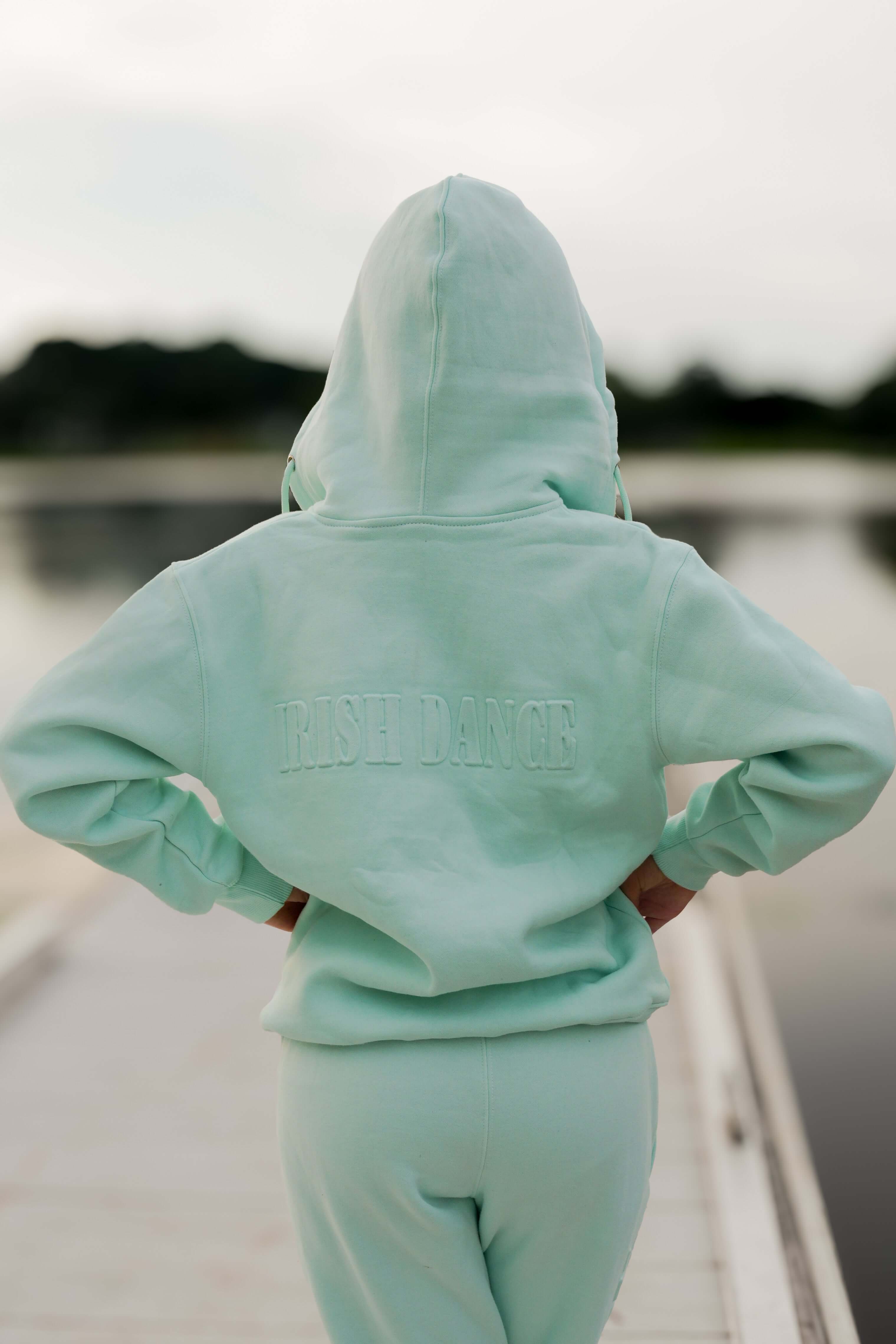 Irish Dance Gifts: She Believed She Could Embossed Hoodie
