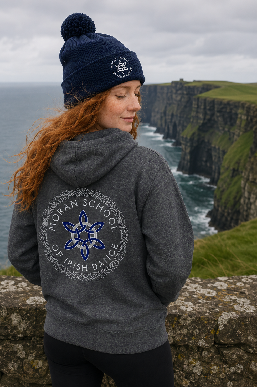 Irish Dance Hat, Irish Dance School Gear, Moran School of Irish Dance, Irish Dance Spirit Wear, Irish Dance Practice Gear