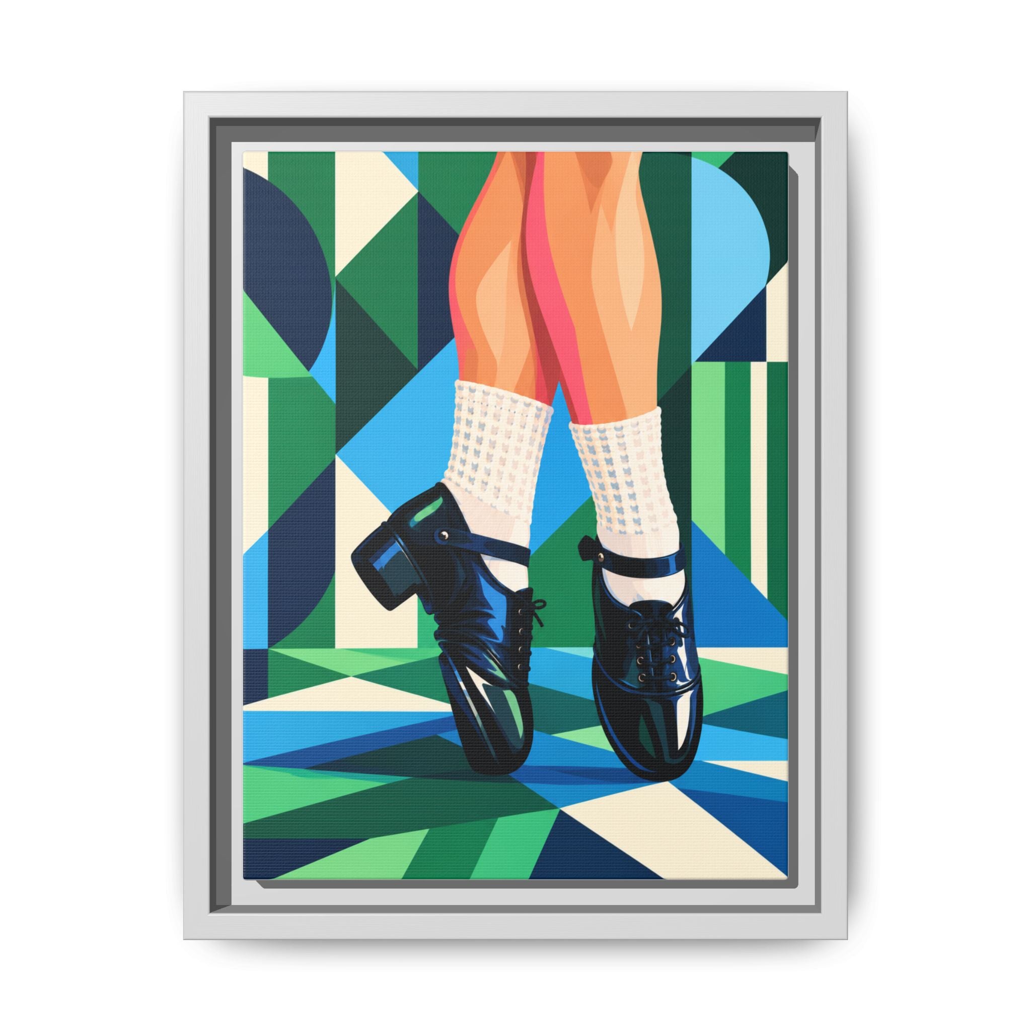 Irish dance canvas print gift for dancers and teachers