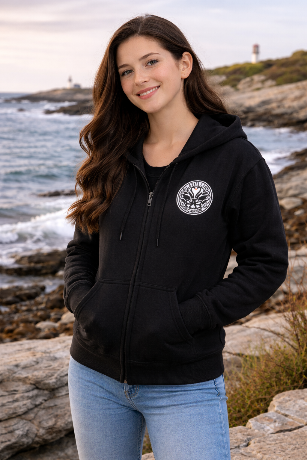 Irish Dance Hoodie, Irish Dance Uniform, Affordable Irish Dance Gear, Clan Lir Academy Hoodie, School Logo