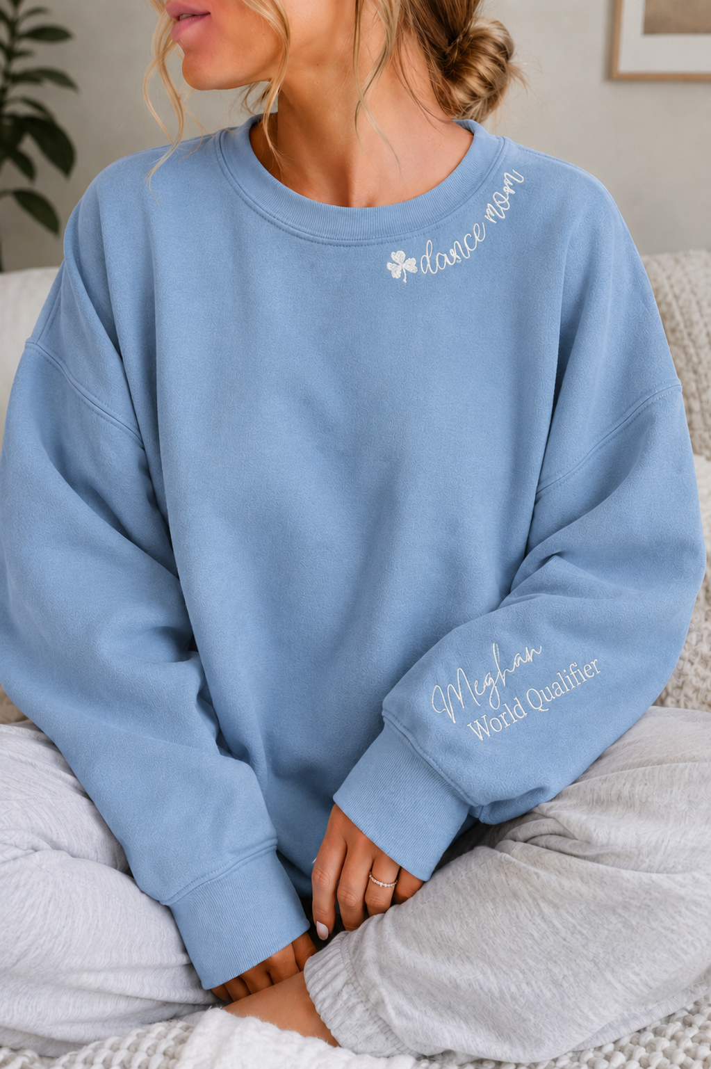 Irish Dance Mom
Dance Mom Sweatshirt
Embroidered Sweatshirt
Irish Dance Gift
Dance Mom Gift
Oireachtas Mom
Worlds Qualifier
Feis Mom
Personalized Sweatshirt
Irish Dance Apparel
Crewneck Sweatshirt
Irish Dancing
Embroidered Gift