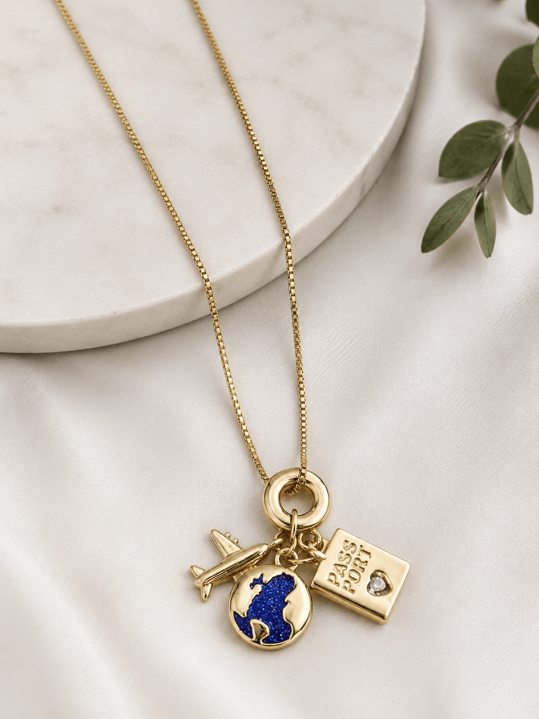 Travel Charm Necklace, Irish Dance Accessory