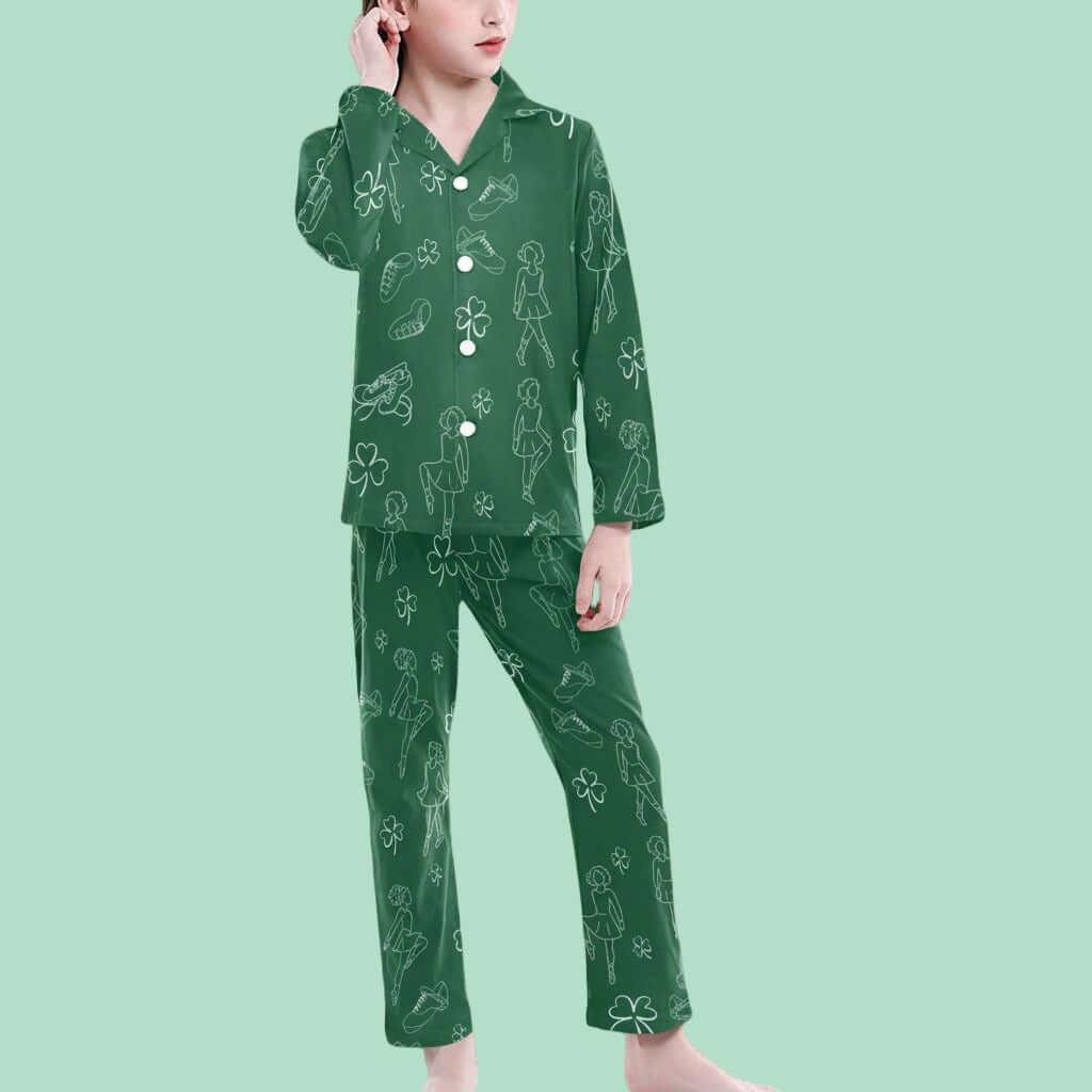 Irish Dance Pajamas, Irish Dance Gifts, Gift for Irish Dancer, Present for Irish Dancer, Irish Dance PJs
