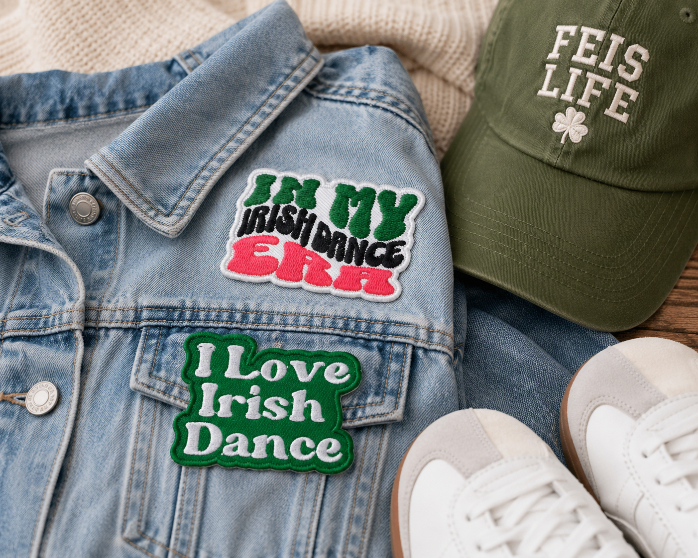 Irish Dance Patches,  Irish Dance Accessories, Oireachtas Gifts