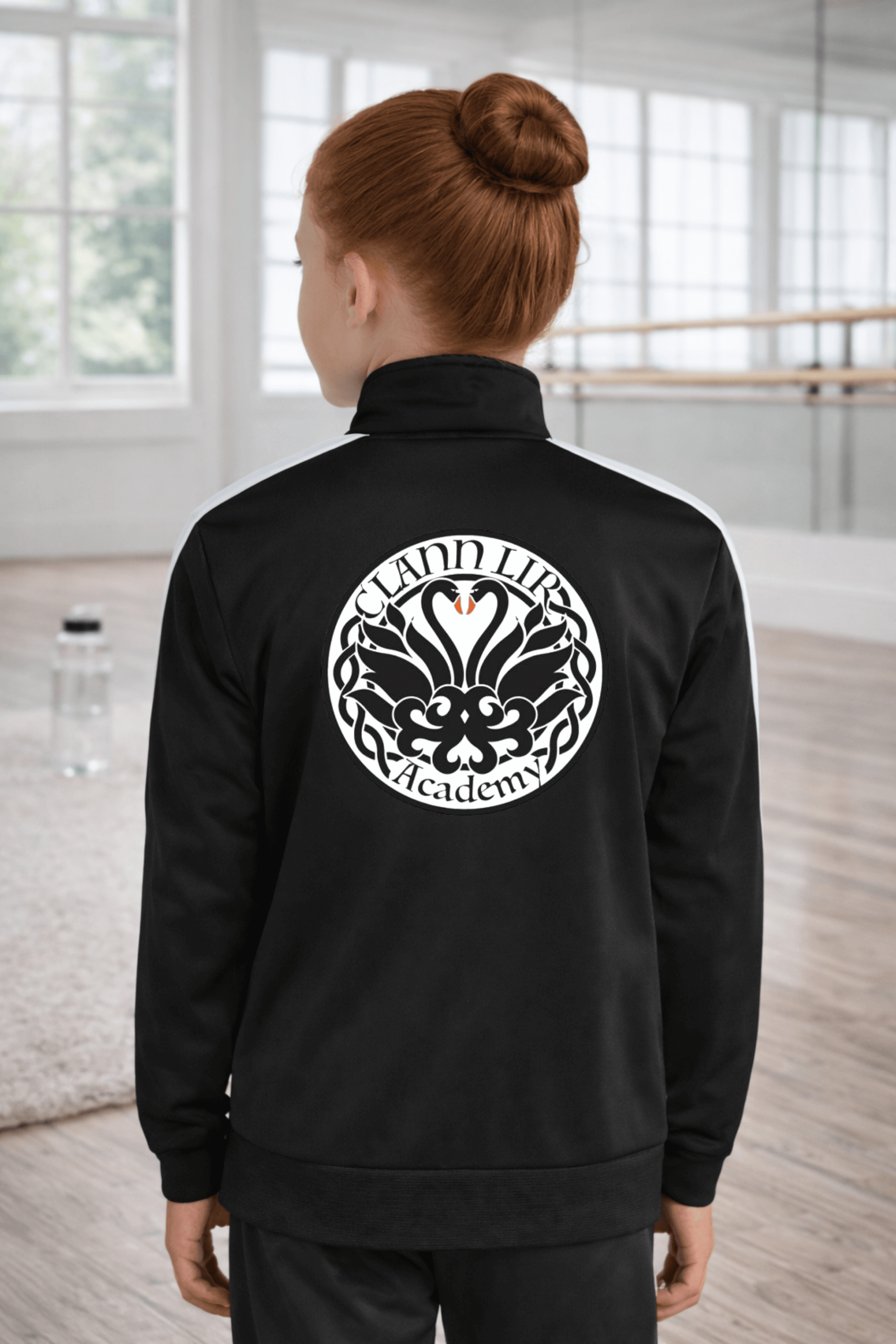 Irish Dance Practice Jacket, Irish Dance Logo Gear, Irish Dance Spirit Wear, Irish Dance Warm Up Jacket