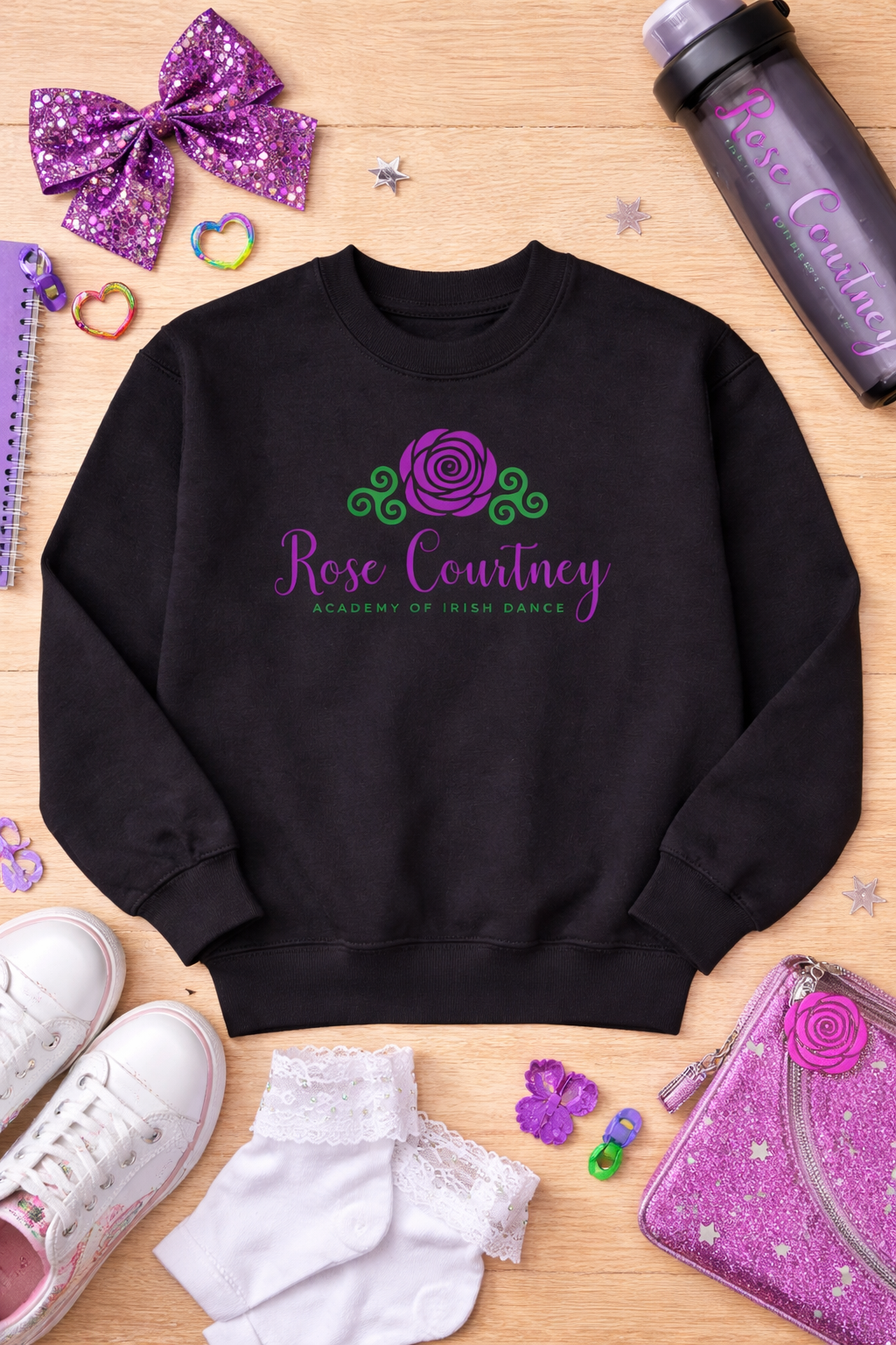 Irish Dance School Gear, Irish Dance School Practice Gear, Irish Dance Crewneck