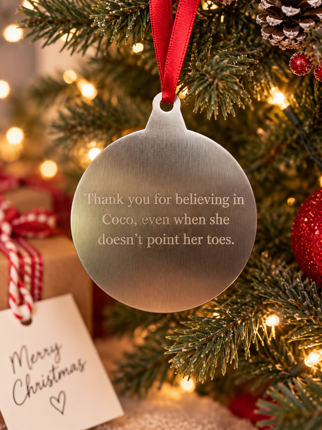 Behind Every Great Dancer Irish Dance Teacher Ornament