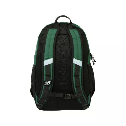 Irish Dance Team Bag, Irish dance competition backpack with embroidered Hamlin School of Irish Dance logo, Back of backpack
