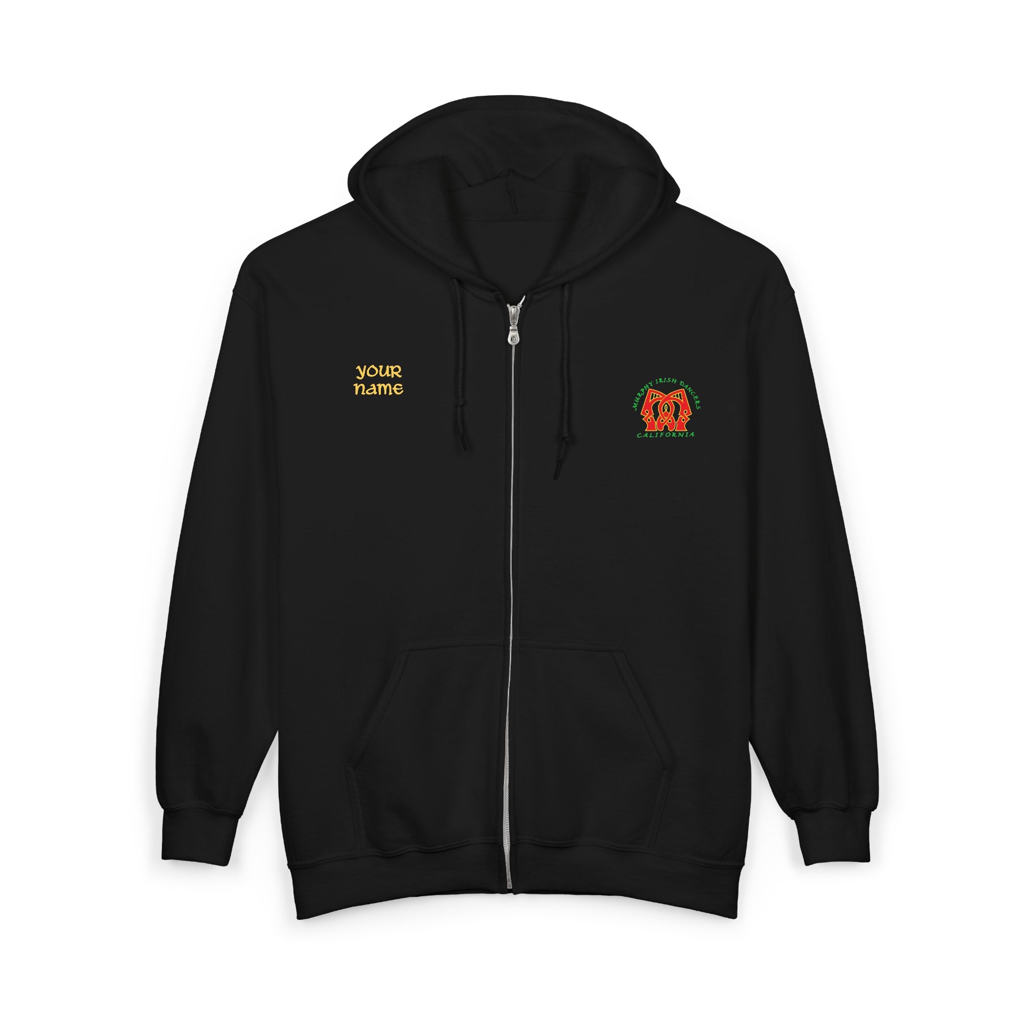 Murphy Irish Dancers Zip Hoodie — Personalized Sweatshirt