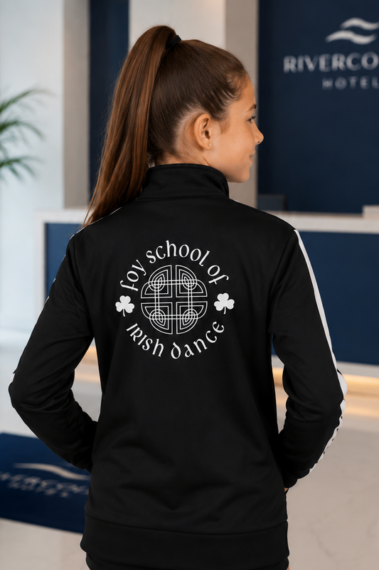 Irish Dance Team Jacket, Irish Dance Zip Up Jacket, Irish Dance Jacket, Irish Dance School Jacket, Irish Dance Oireachtas Gear, Irish Dance NAIDC Gear
