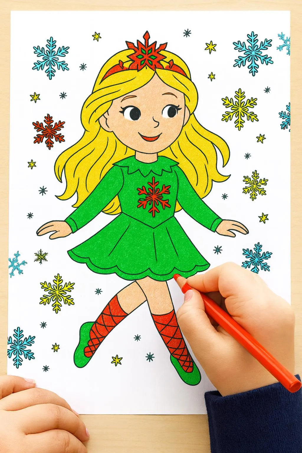 Irish dance Christmas coloring book, Irish dancer holiday coloring pages, Irish dance school gifts, Celtic Christmas coloring, Irish dance activity book, Irish dance stocking stuffer, Irish dance team Christmas gift, Irish dance kids coloring, Christmas Irish dance art book, Irish dance spirit wear gift, personalized Irish dance coloring book, Irish dance teacher gift, Irish dance themed holiday gift
