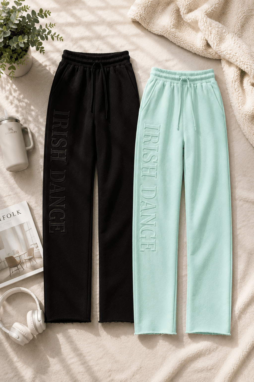 Irish dance joggers, Irish dance sweatpants, Irish dance apparel
cozy dance joggers, embossed sweatpants, Irish dance loungewear