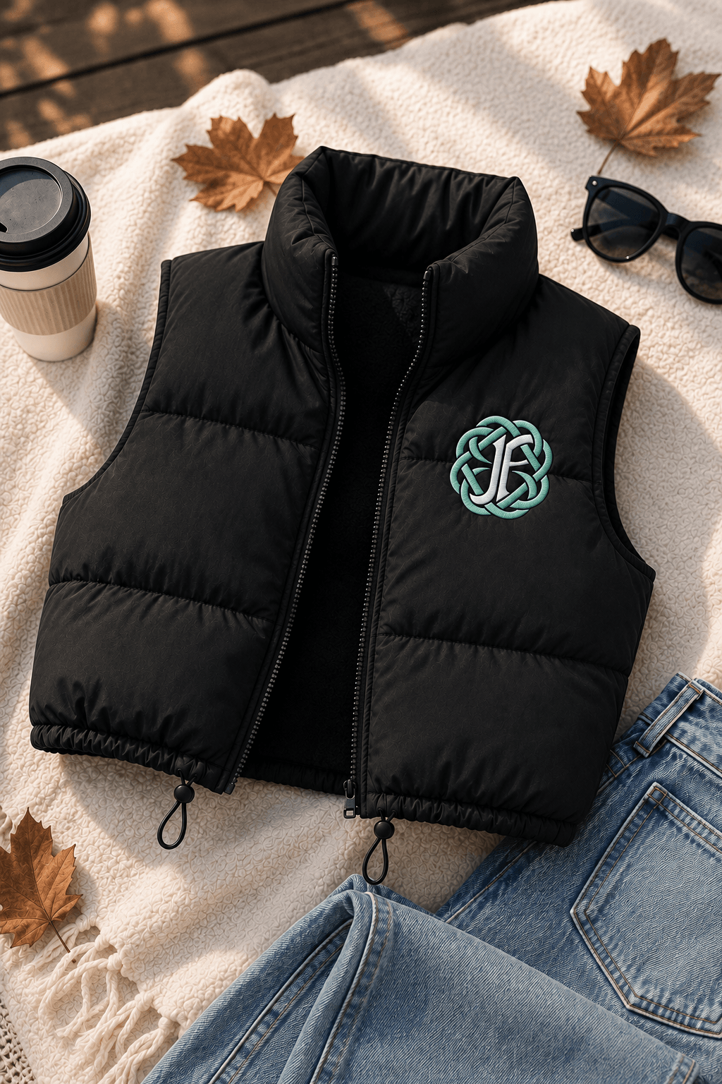 JFIDA puffy Jacket, Irish Dance Clothing, Irish Dance Apparel, Irish Dance Practice Gear