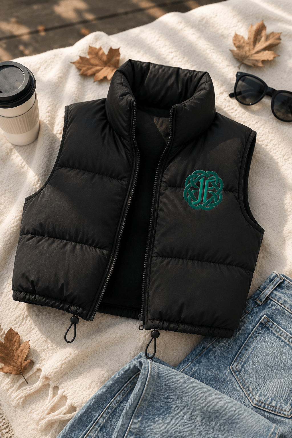 JFIDA Cropped Puffy Jacket