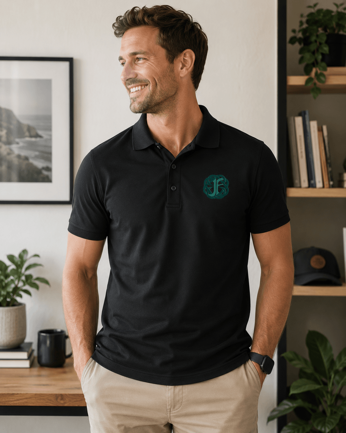 JFIDA Embroidered Performance Polo – Youth & Adult Sizes