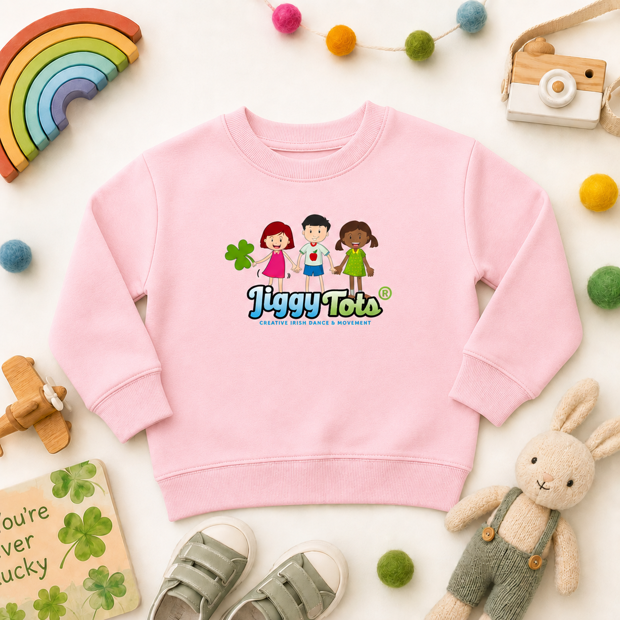 Jiggy Tots, Irish Dance Uniform, irish Dance Practice Clothes, Irish Dance school Shirt, Irish Dance School Gear