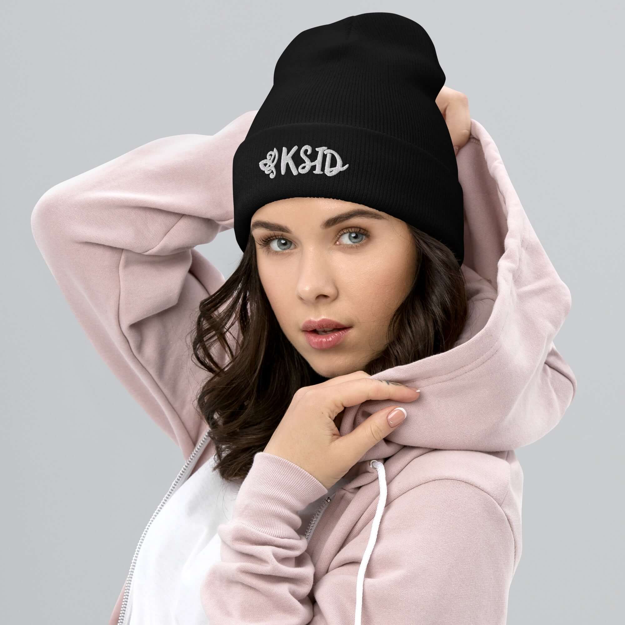 KSID Beannie, KSID Hat, Kelly School of Irish Dance, Irish Dance School gear, Irish Dance School Apparel, Embroidered Hat