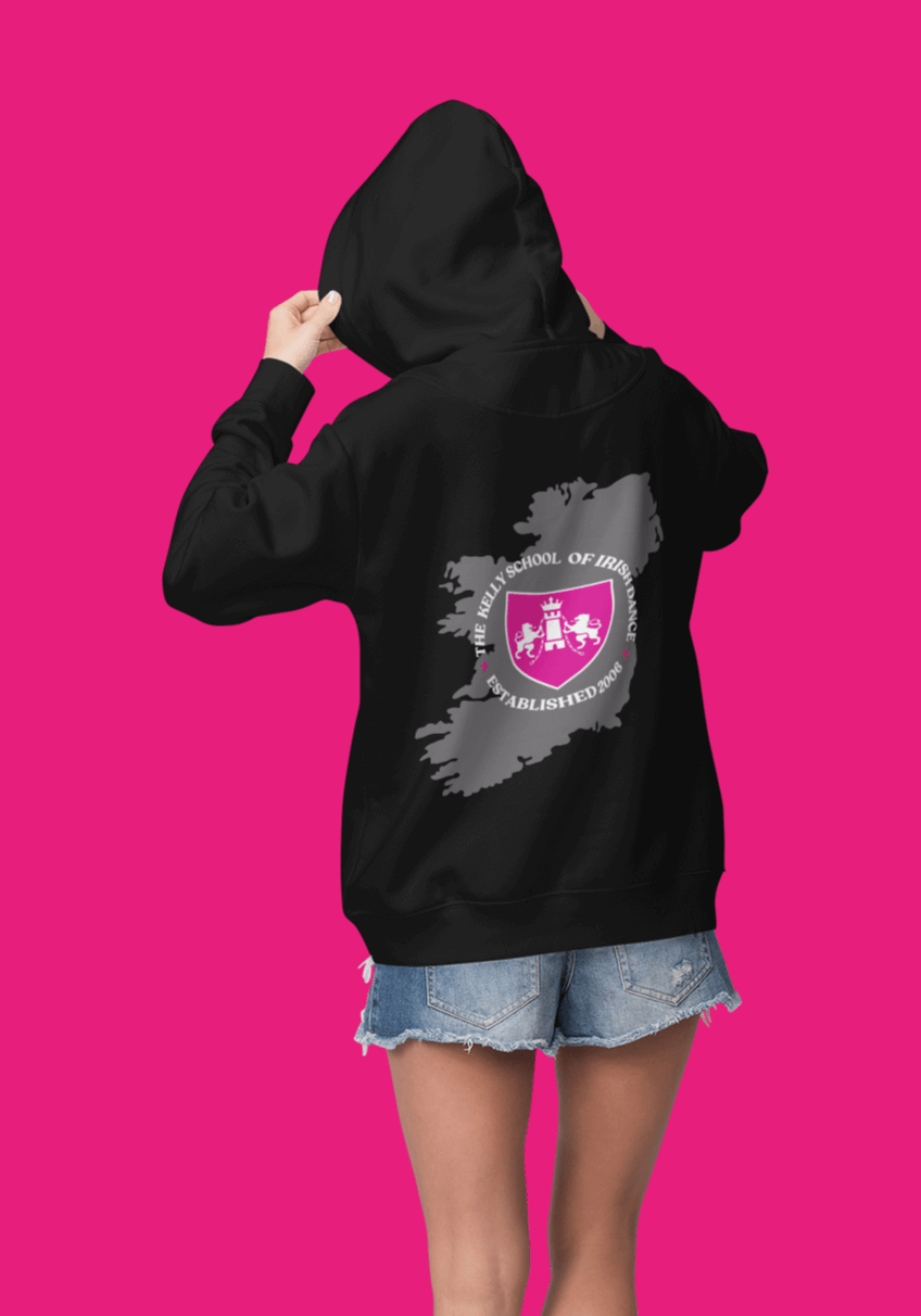 KSID Hoodie, Kelly School of Irish Dance, Dance School Hoodie, Pullover, Irish Dance Hoodie,  Irish Dance School Gear, Irish Dance Apparel, Custom Team Gear