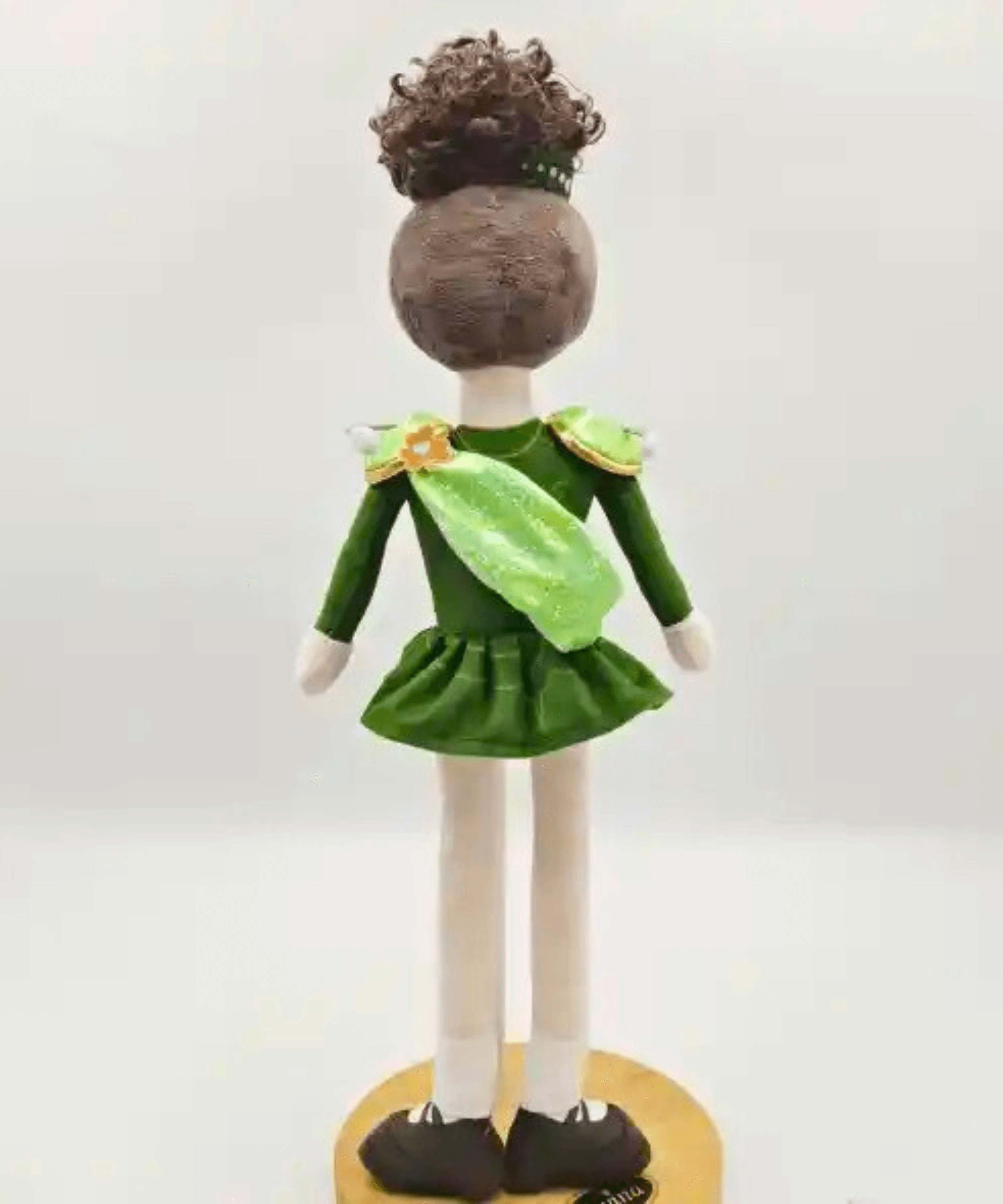 Kelly Irish Dance Doll, Dancing Doll, Gift for Irish Dancer, Little girl gift, Irish dance present, Present for Irish Dancer, Gift for Irish dancer