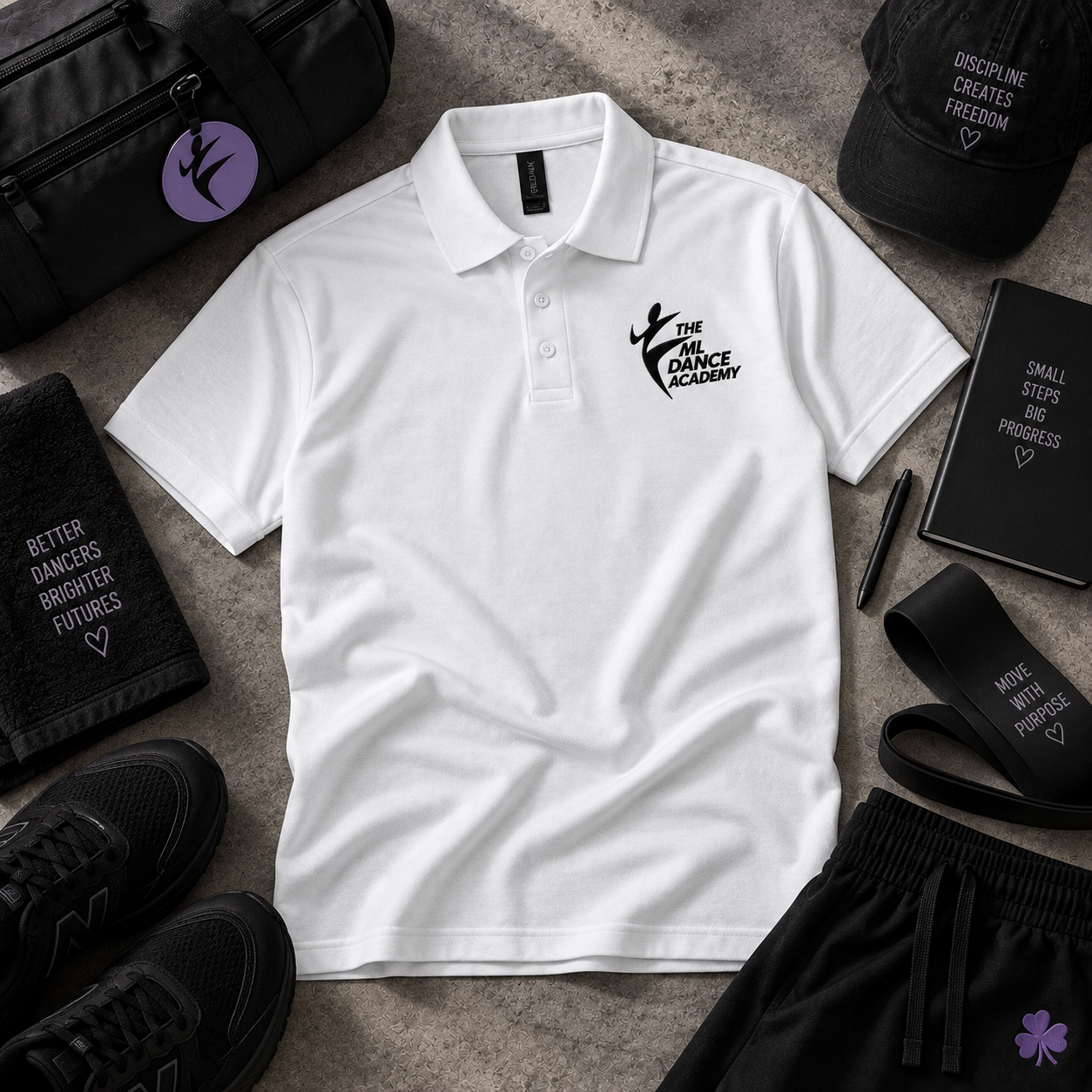 ML Dance Academy ballet parent polo