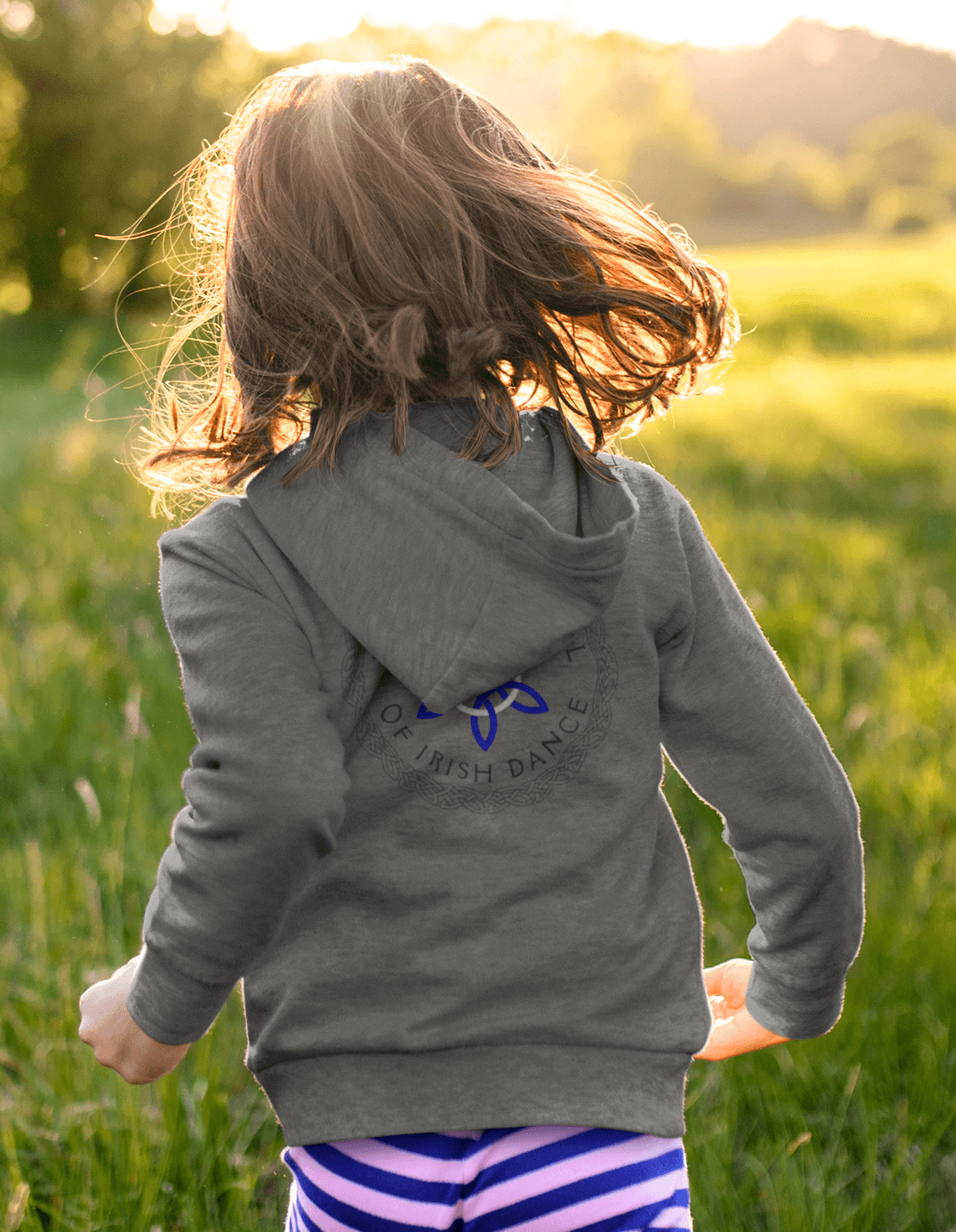 Moran School of Irish Dance, Irish Dance School Gear, Irish Dance School Hoodie, Practice Sweatshirt, Full Zip, School merchandise