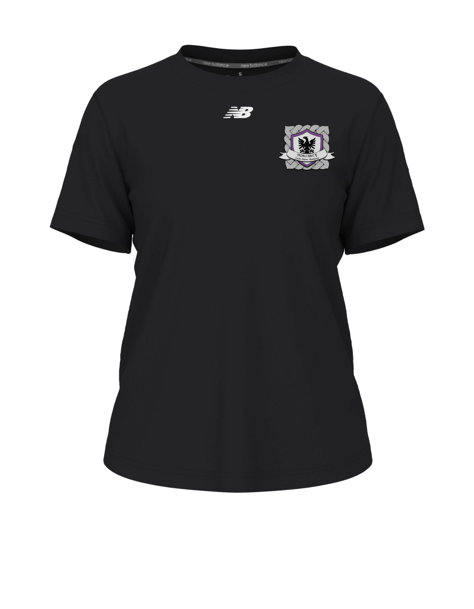 Moriarty Shirt, New Balance, Dance School Merch, Irish Dance Logo Gear, Irish Dance School Gear, Activate Tech, Irish Dance Apparel