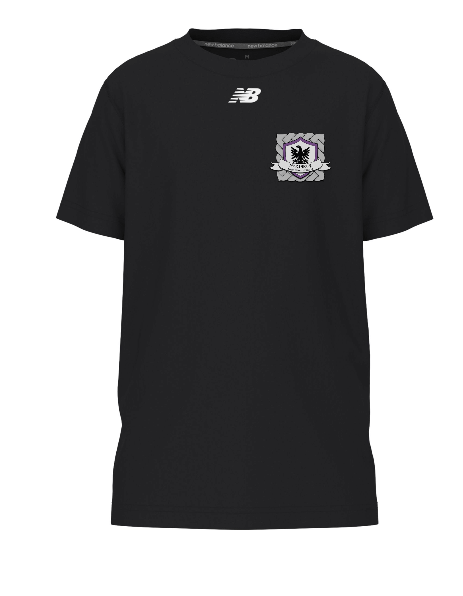 Moriarty Shirt, New Balance, Dance School Merch, Irish Dance Logo Gear, Irish Dance School Gear, Activate Tech, Irish Dance Apparel