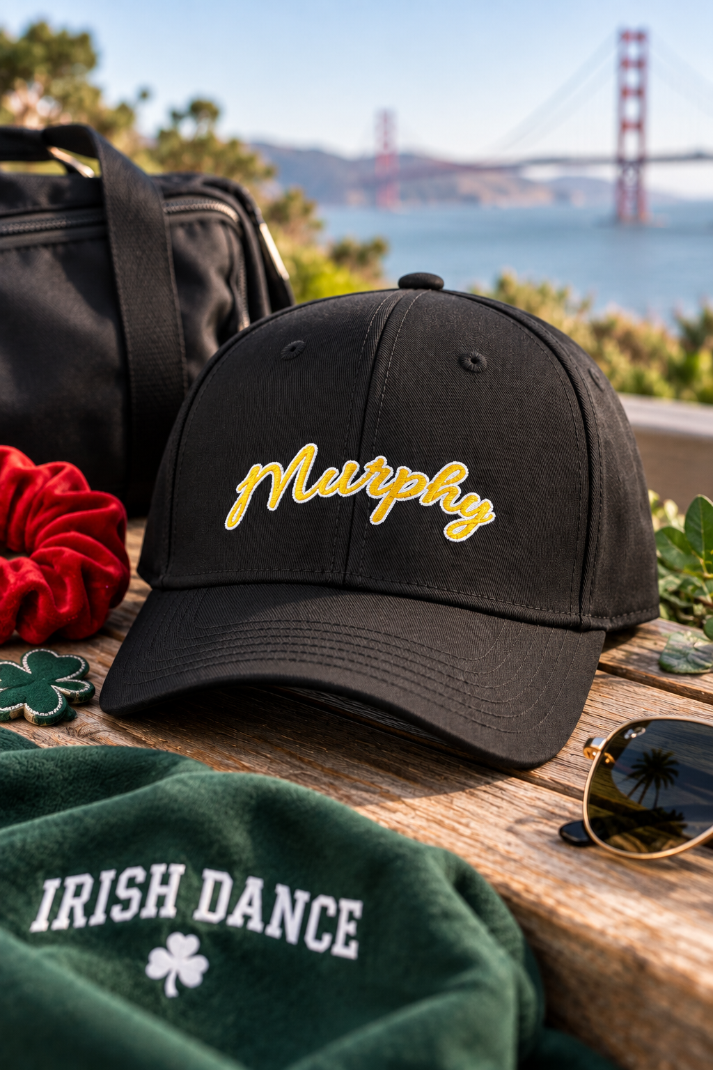 Murphy Embroidered Snapback Hat