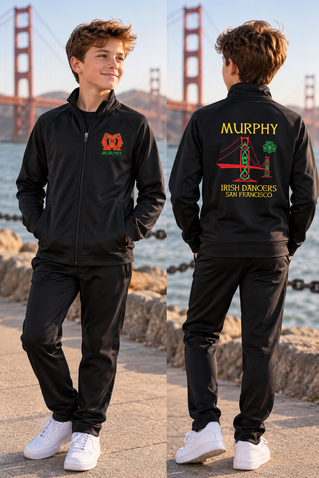 Murphy Irish Dancers Performance Track Jacket
