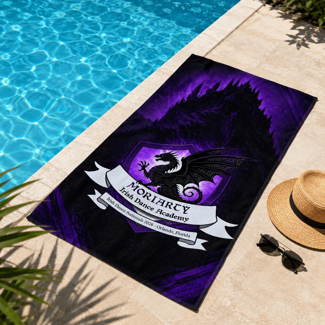 NAIDC 2026, Irish Dance Nationals 2026, Irish Dance Nationals Team Gear, Irish Dance Towel