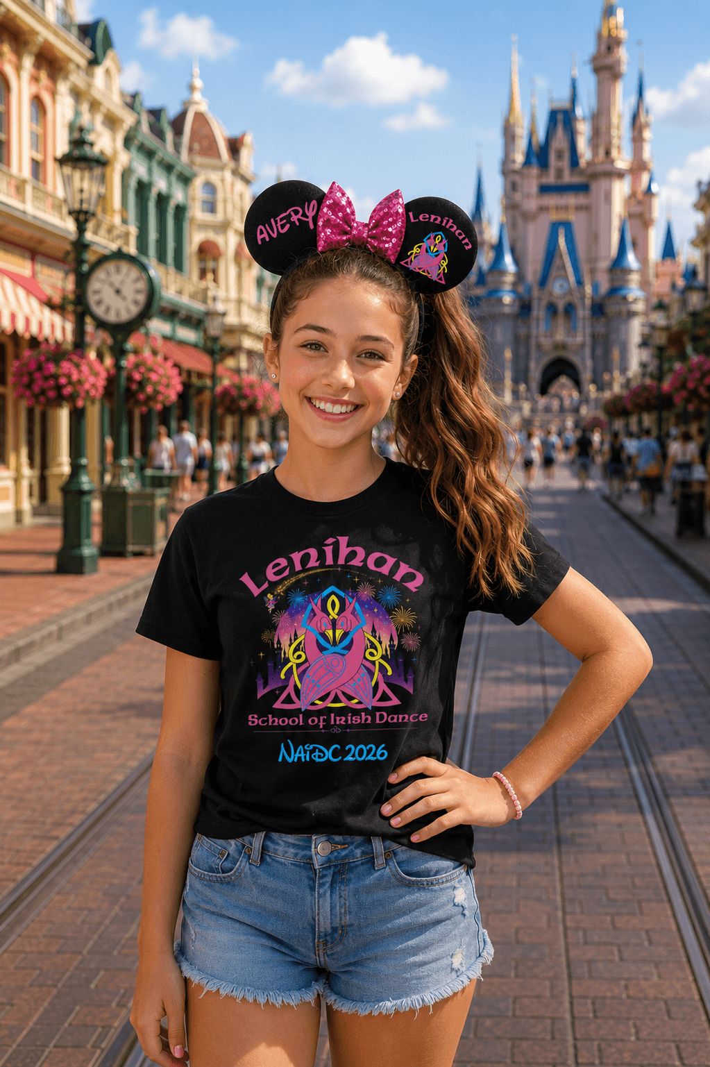 Irish Dance Nationals 2026, NAIDC 2026, Nationals 2026 Ears, Nationals 2026 School Gear, Nationals Mickey Ears, Lenihan Ears