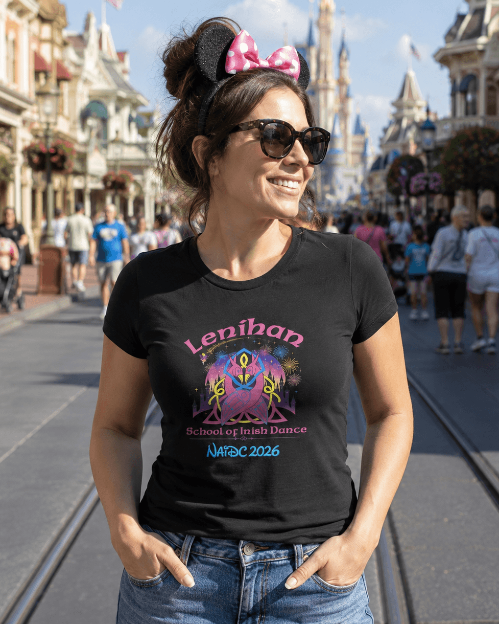 NAIDC 2026 School Shirt, Irish Dance Nationals Shirt, Lenihan shirt, NAIDC apparel