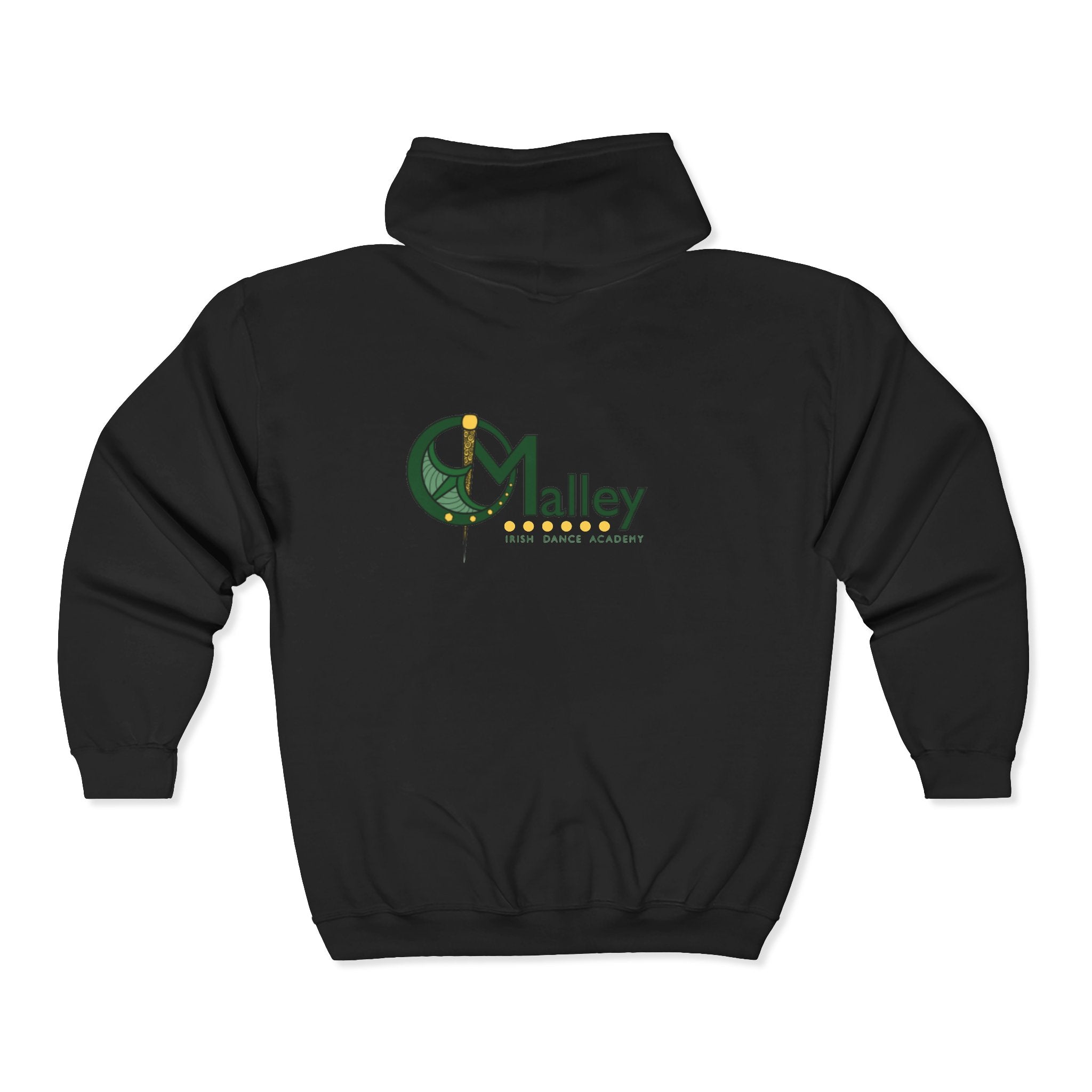 O'Malley Adult Full Zip Hoodie, Personalization Option