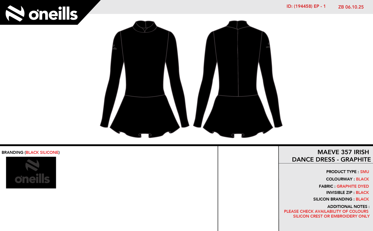 Irish Dance Dress, ONeils, Blackout Dress, Irish Step Dance Dress, LBD, Little Black Dress, Irish Dress