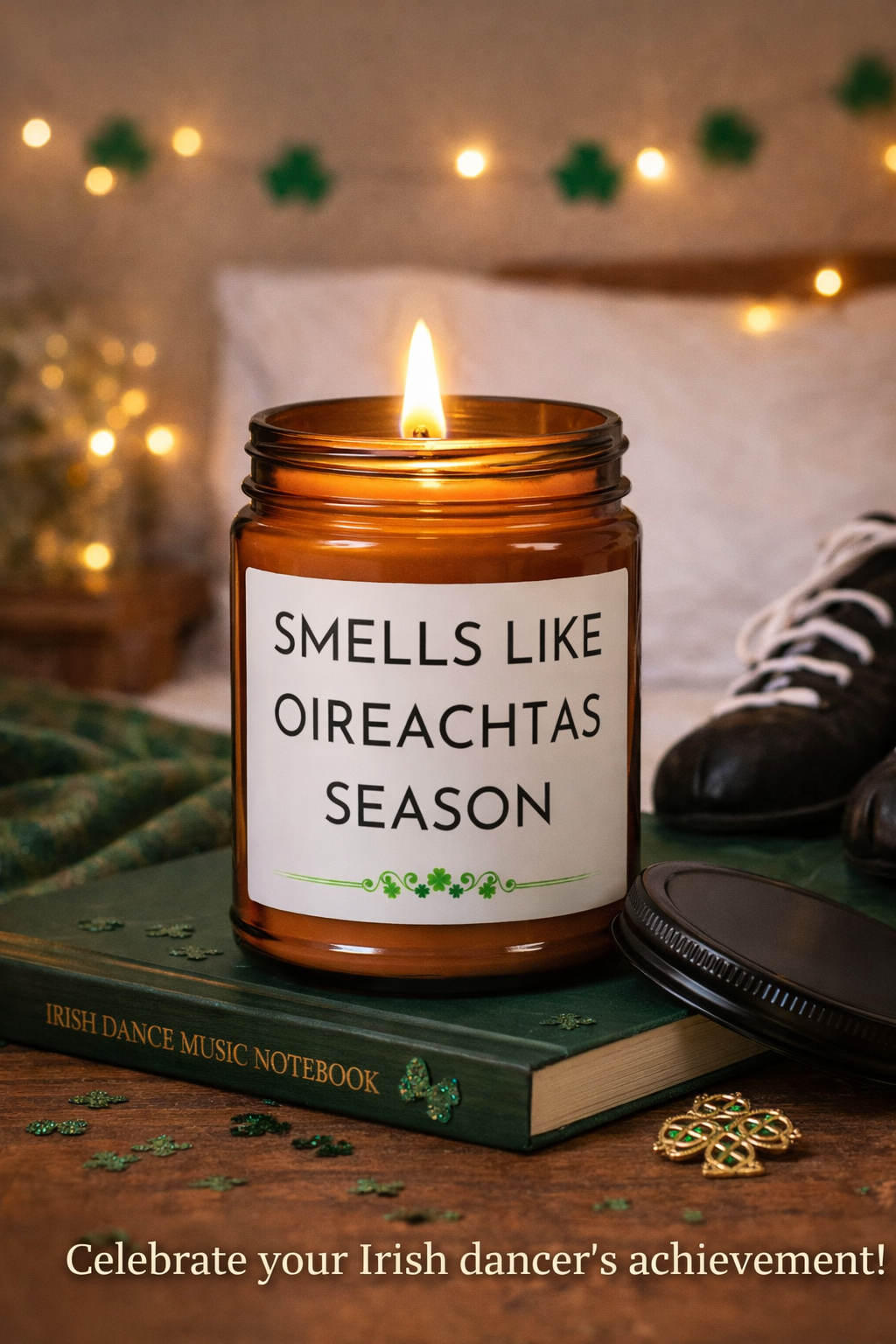 Oireachtas Candle, Irish Dance Candle