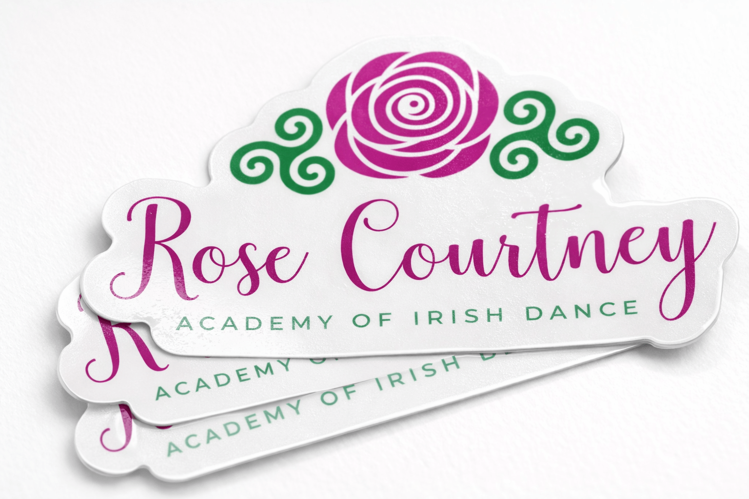 Rose Courtney Water Bottle Stickers – Irish dance gifts and Irish dancing gifts