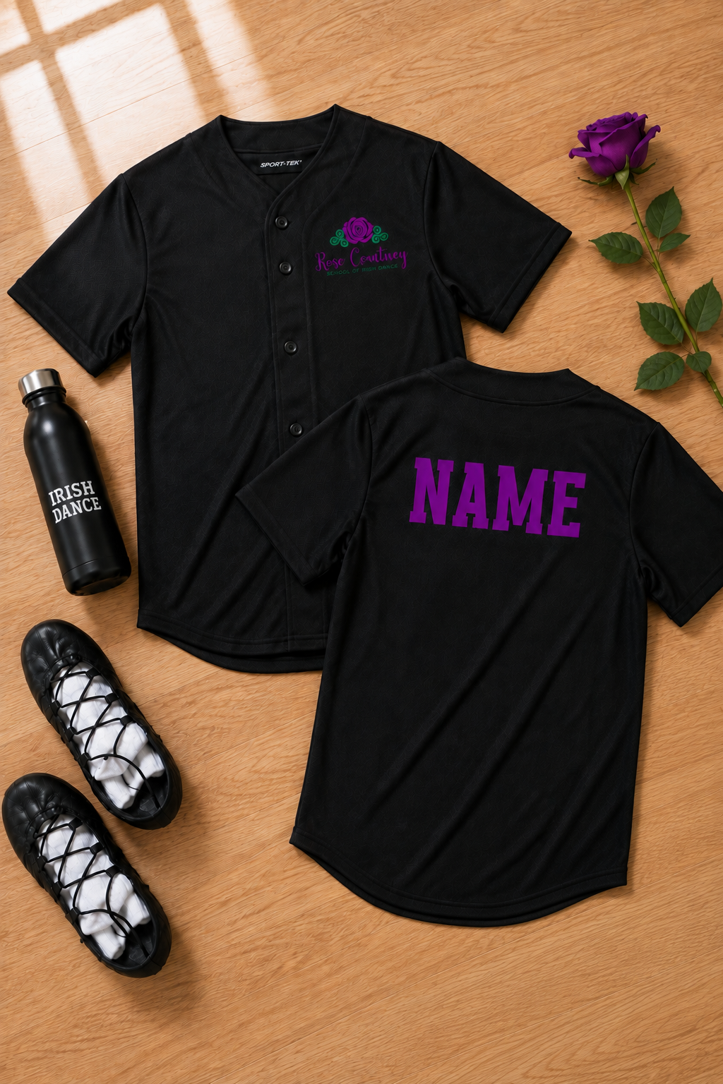 Rose Courtney Sport-Tek Baseball Jersey