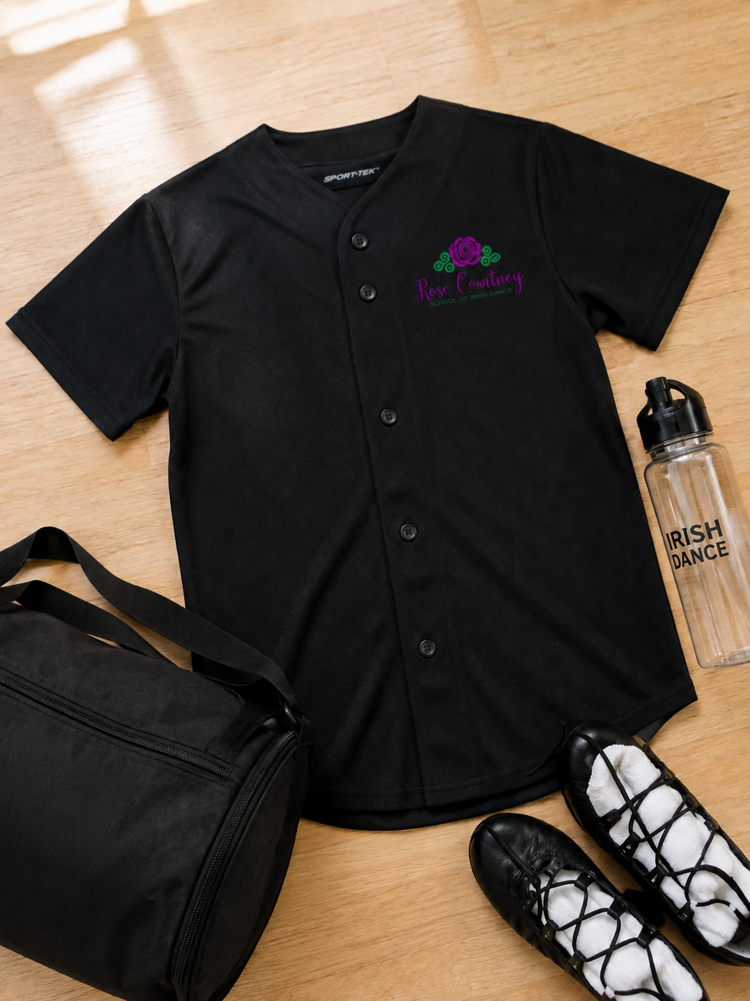 Rose Courtney Sport-Tek Baseball Jersey