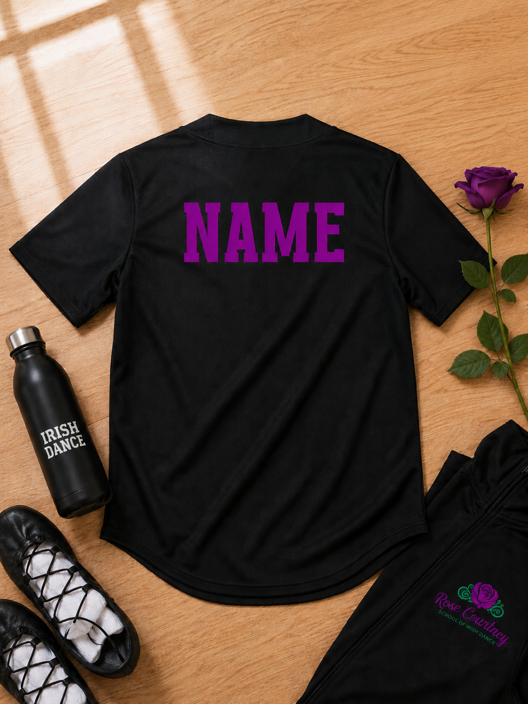 Rose Courtney Sport-Tek Baseball Jersey