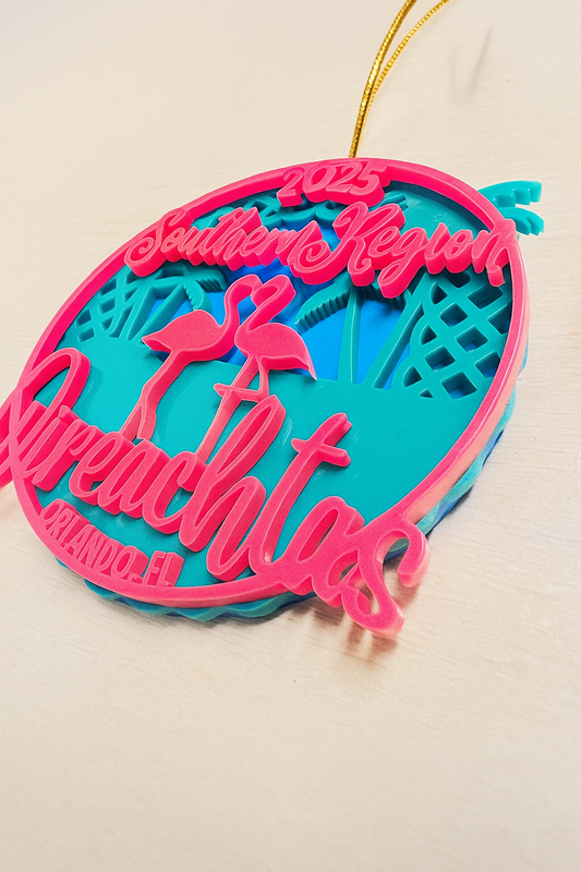 2025 southern region oireachtas ornament, orlando irish dance gift, custom irish dance school apparel, irish dance team gear, irish dance logo clothing, personalized irish dance apparel, irish dance school spirit wear, custom dance team ornament, feis christmas ornament, irish dancer keepsake